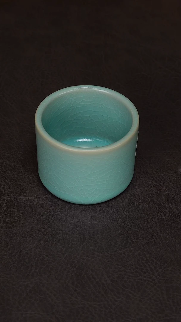 杯子瓷扳指杯-微微瑕