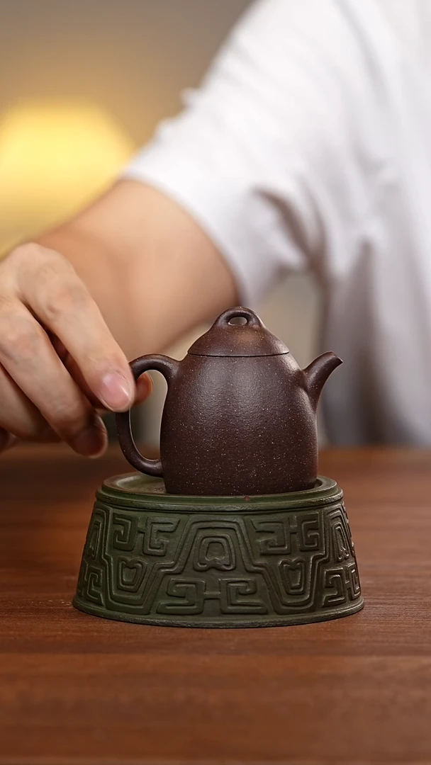 茶壶紫砂秦权天青泥WG