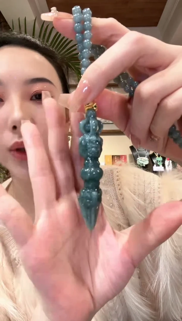 【闪购商品】翡翠颈饰未镶嵌国风