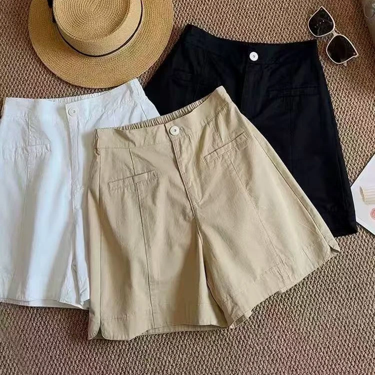 【墨臻精选】夏季新款热裤显瘦百搭休闲宽松简约潮流短裤 1180
