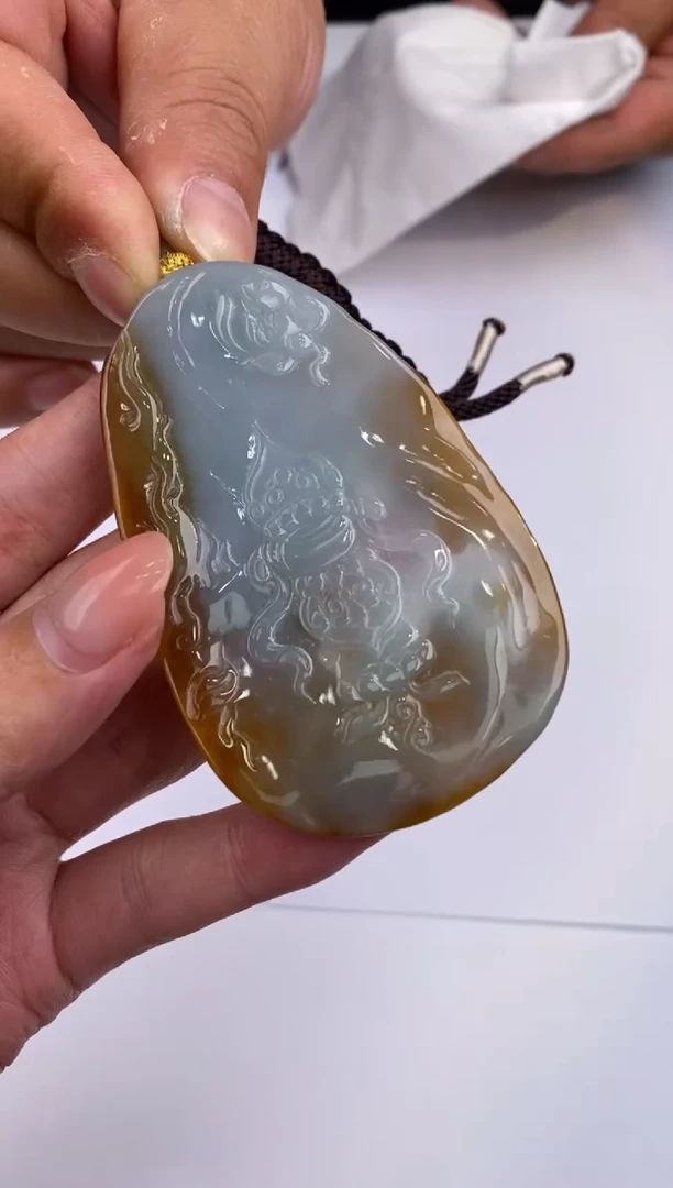 未镶嵌挂件翡翠盘****g01