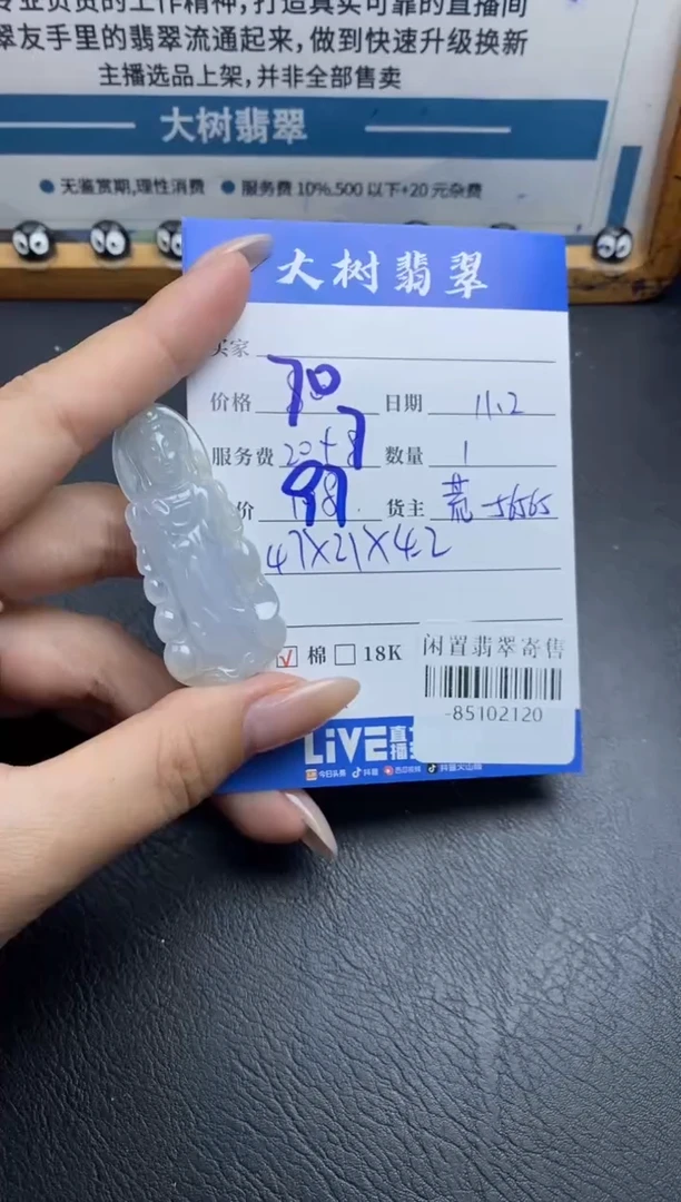 颈饰未镶嵌翡翠多人-85102120