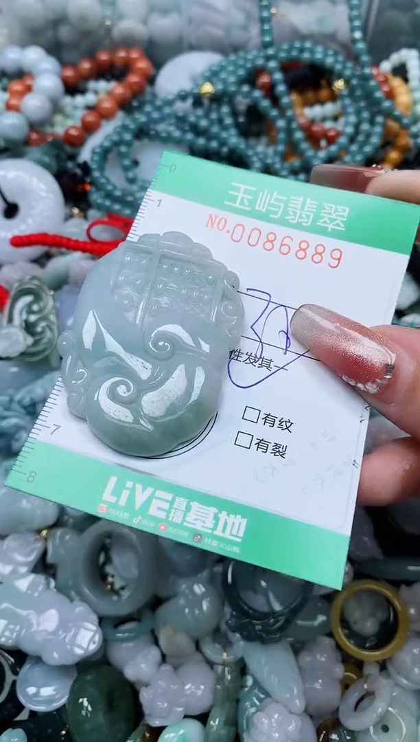 【闪购商品】翡翠颈饰未镶嵌闪购0086889多样性发其一