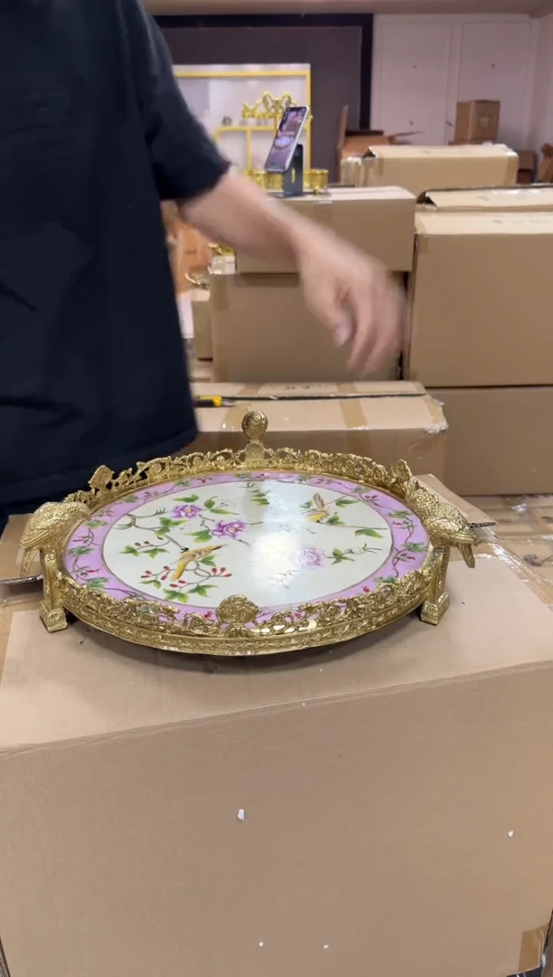 黄铜黛姿家居装饰品摆件