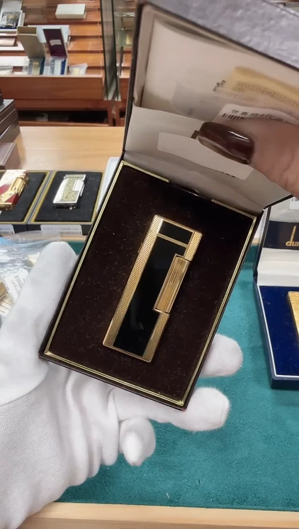 纯铜21 登家温莎 黑漆金