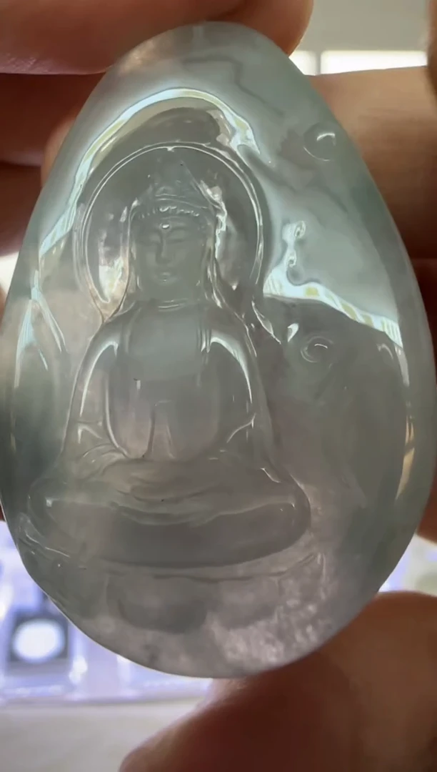 【闪购商品】翡翠未镶嵌颈饰天然翡翠A货孤品一件