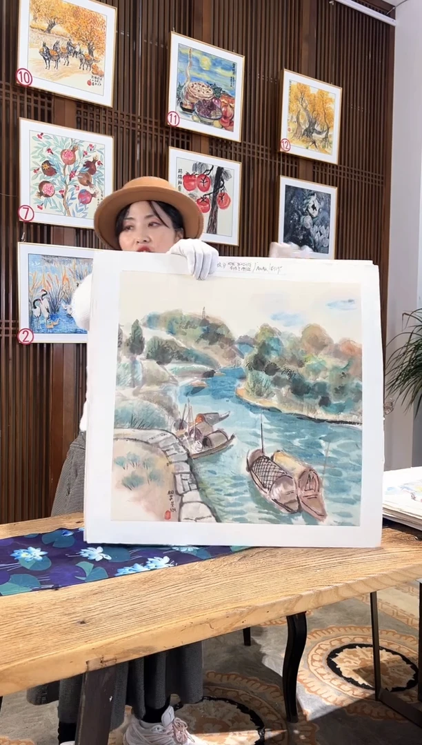 版画耿玉琨名章限量版画S