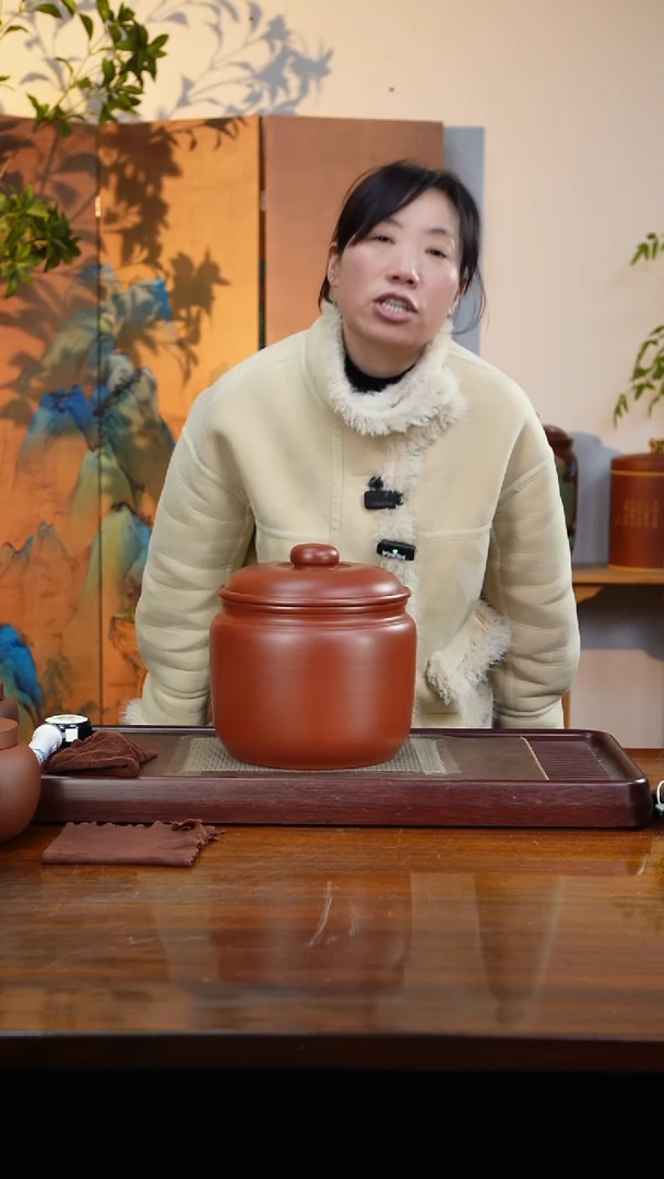 宜兴原矿紫砂茶叶罐