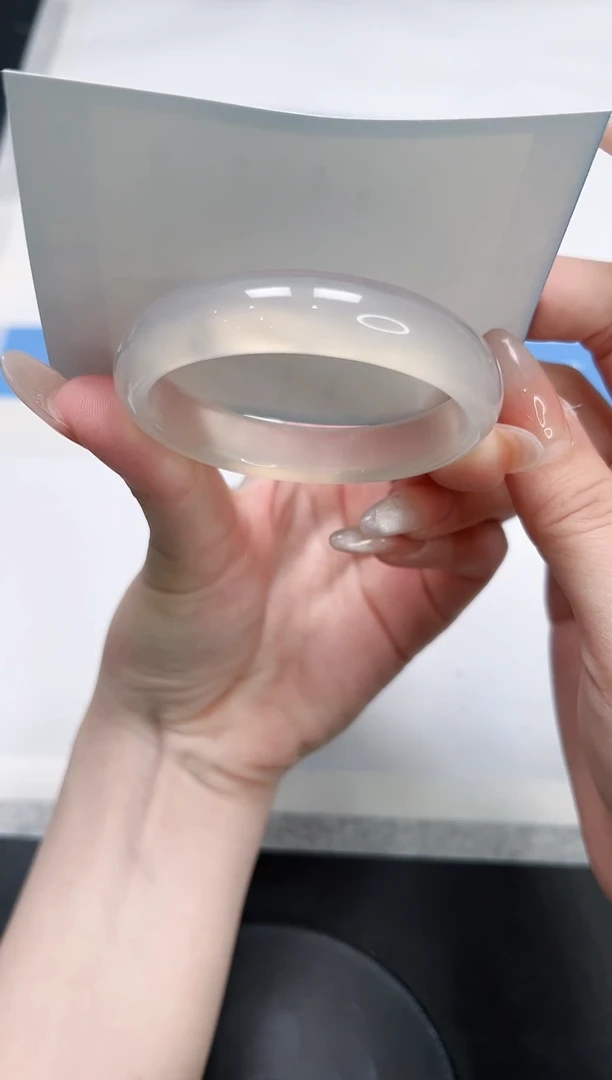 【闪购商品】石英质玉手镯未镶嵌59/荔枝52