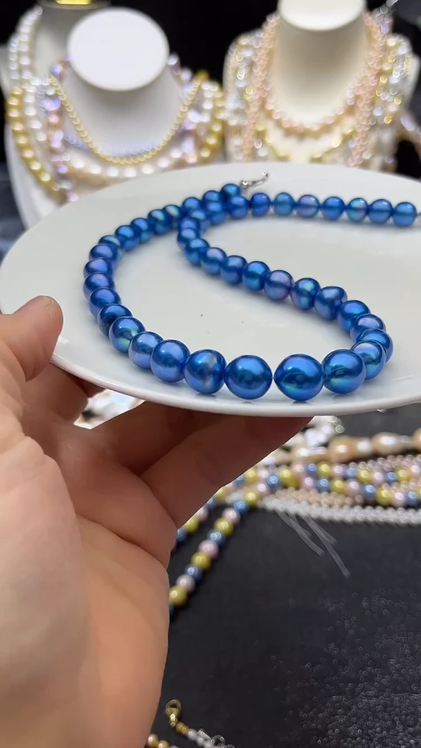 颈饰未镶嵌淡水珍珠多人