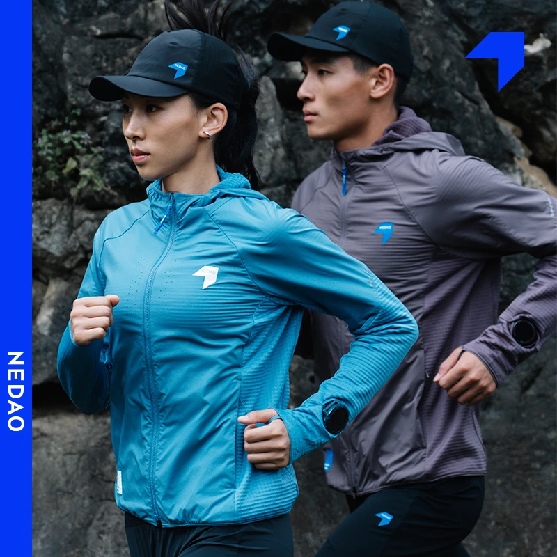 内道升级能量方格PRO软壳3.0男女保暖防风带帽跑步运动跑步外套男