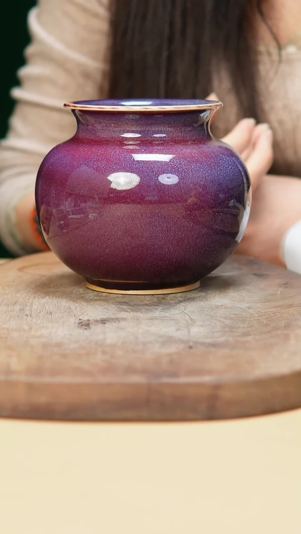 钧瓷作品—郑郑—世超水洗—263