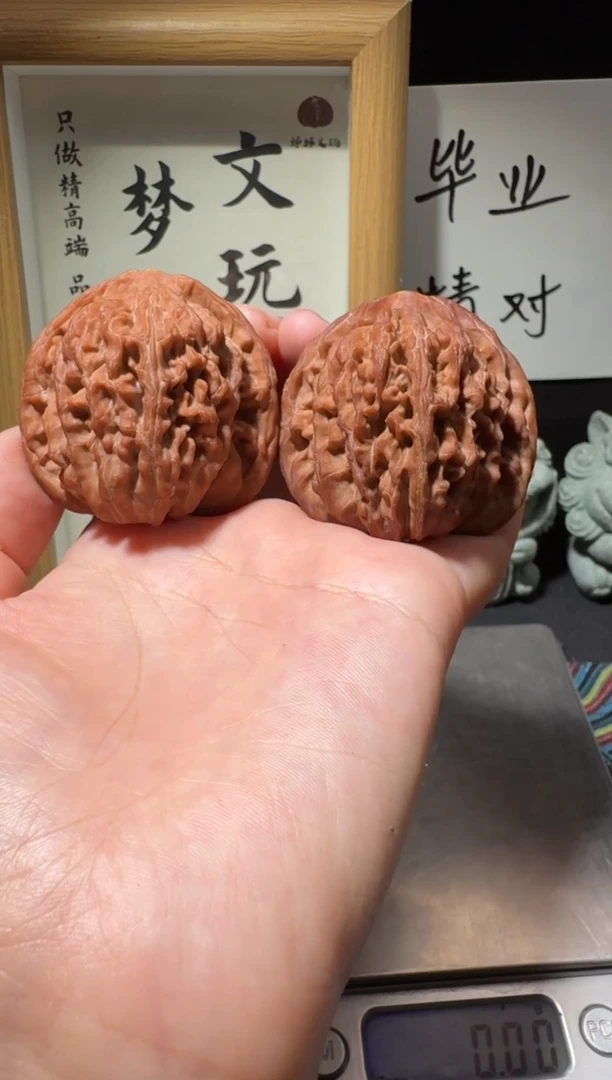 把件文玩核桃44蓟县四座楼
