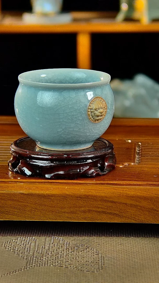 【闪购商品】小玲专属闪购原款原釉汝瓷福利杯