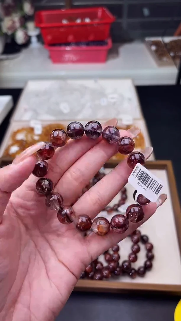 【闪购商品】水晶/未镶嵌牛血红胶花卡13/多样性发一