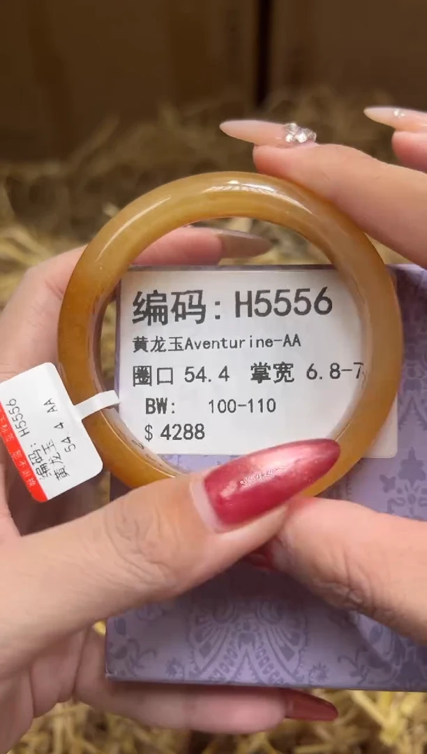 未镶嵌手镯石英质玉H5556