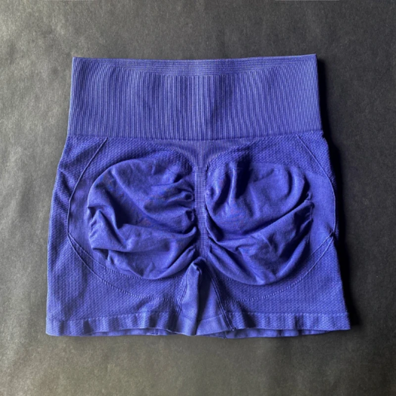 190 DK1205 外贸纯色运动短裤瑜伽短裤无瑕