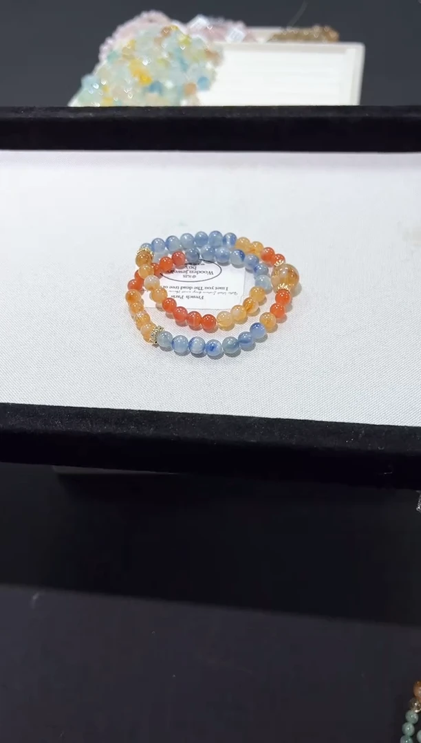 水晶手链未镶嵌2a多样性发其一【1条】默认微瑕