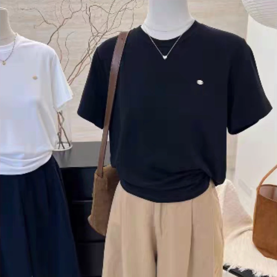 1872韩版时尚休闲百搭宽松女短袖T恤
