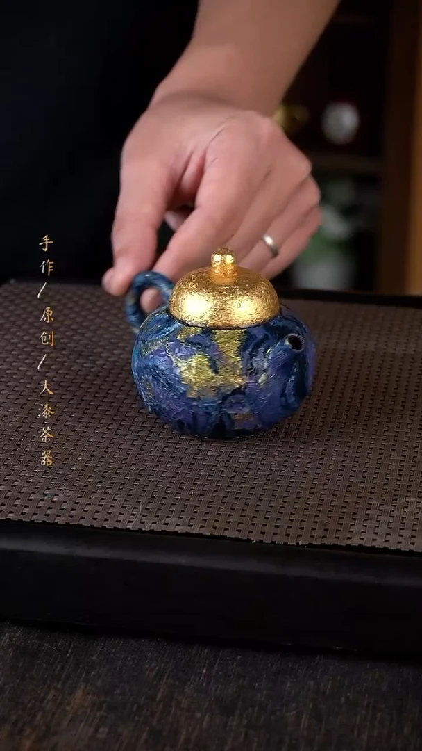 大漆壶352小康茶器