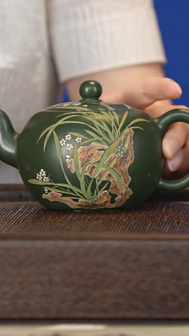 茶壶紫砂宜兴紫砂壶clq2566