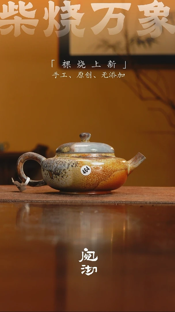 464扁腹壶