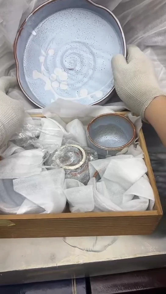 【闪购商品】5杯1钵中古回流瓷器好看，谨慎参拍