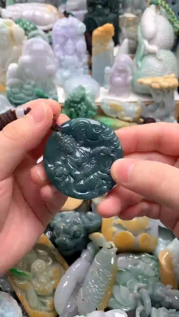 吊坠(不含链)未镶嵌翡翠1