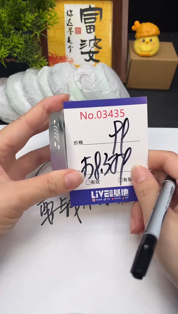 未镶嵌手镯翡翠3435