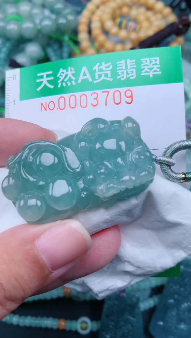 翡翠未镶嵌颈饰.0003709