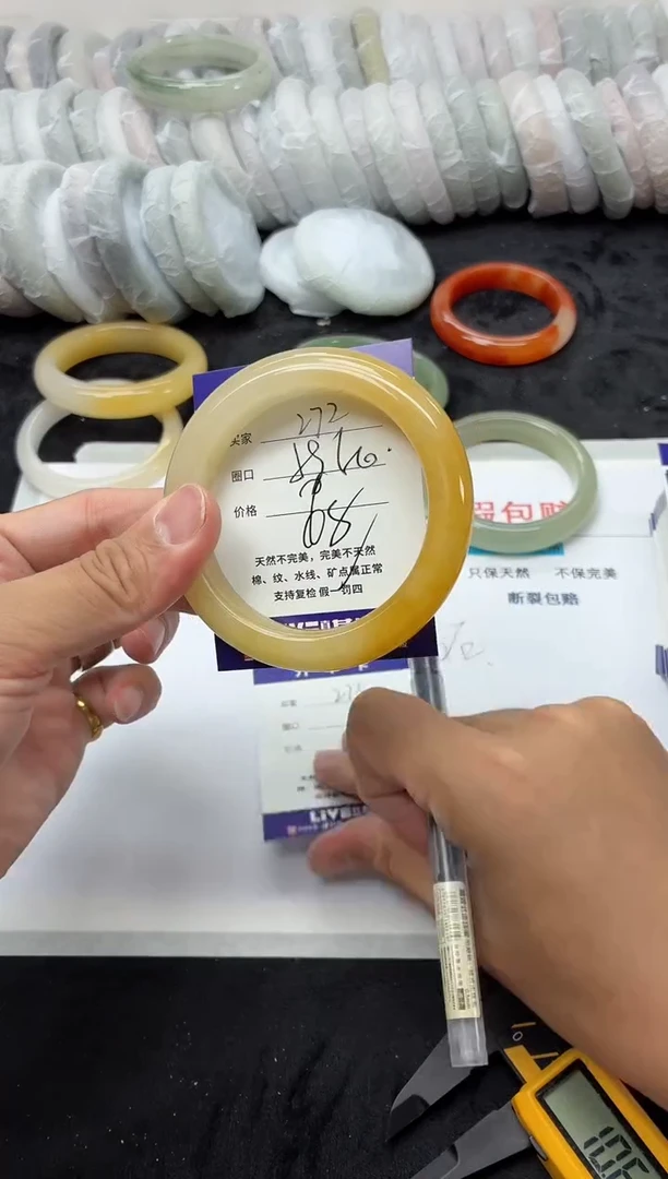 未镶嵌手镯石英质玉272