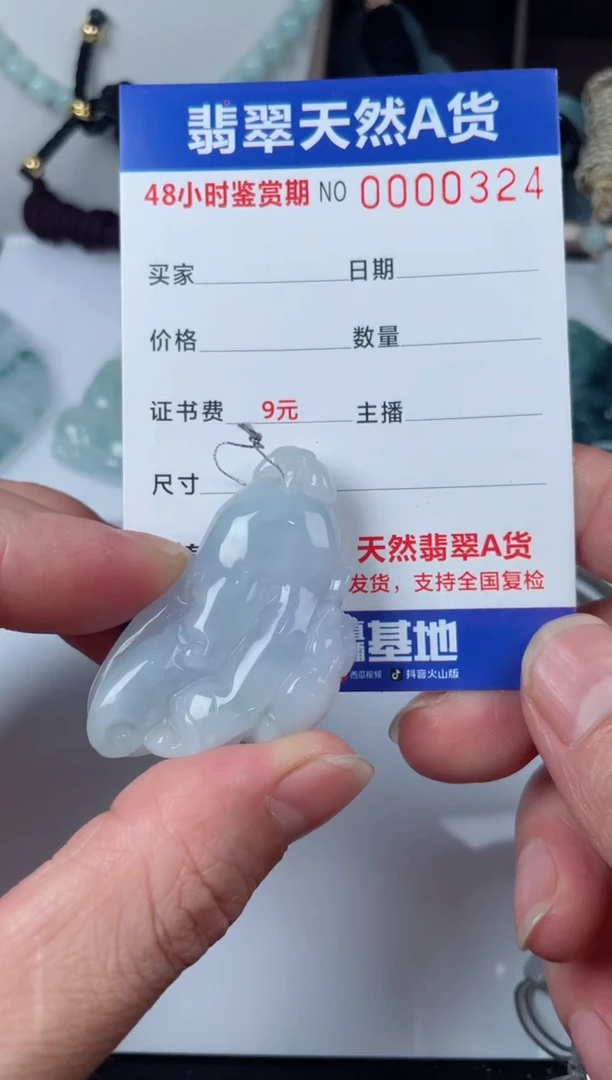 【闪购商品】翡翠颈饰未镶嵌天然翡翠玉石挂件