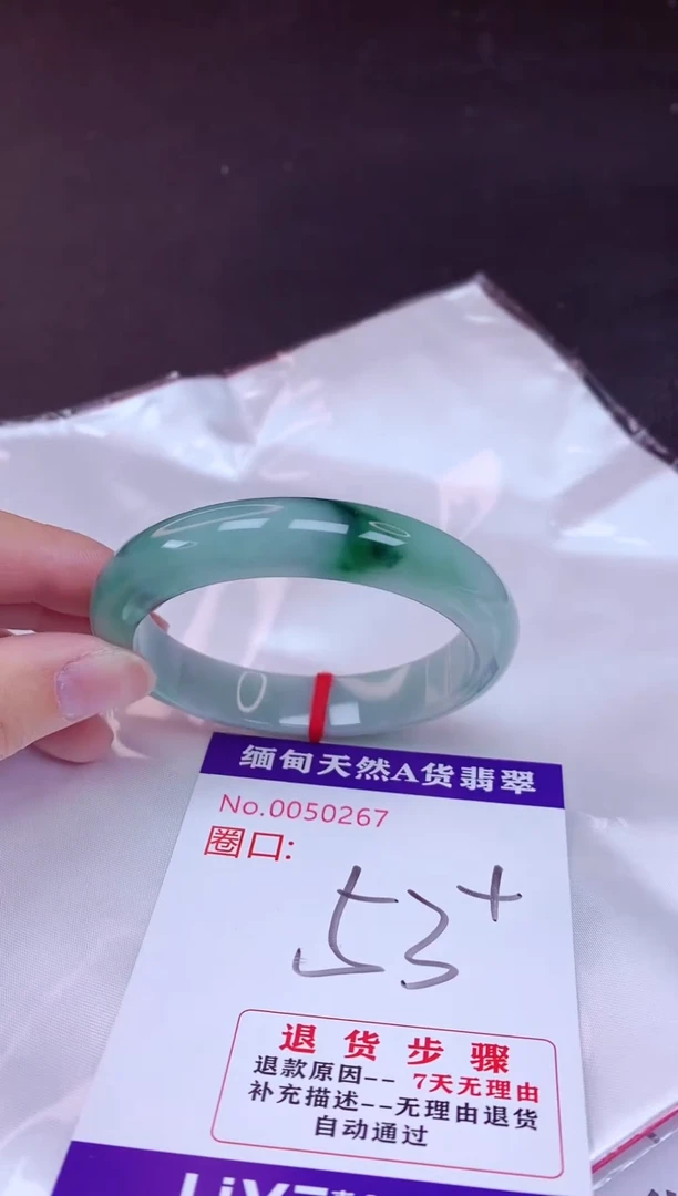 未镶嵌手镯翡翠53（7天无理由退换 ）