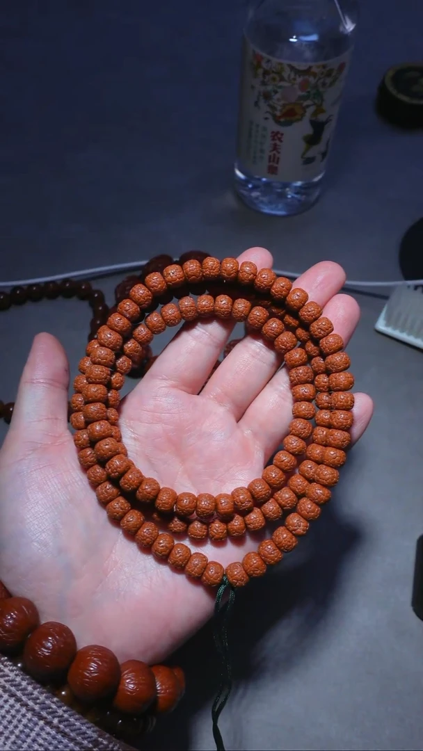 手串金刚菩提8.5左右龙鳞纹光珠金刚