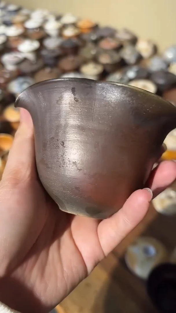 公道杯141号容量140-150ML陶泥