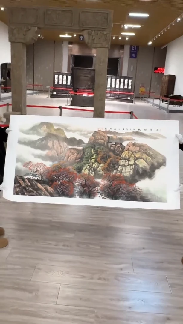 【闪购商品】国画53 赵隆轩艺术馆李庆兴老师作品