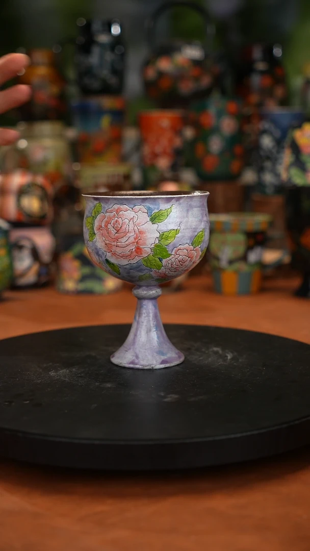 油画  手绘 釉下彩