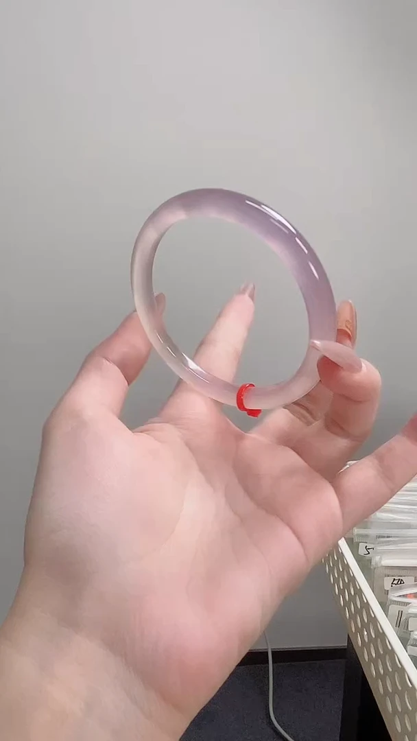 手镯玛瑙/玉髓未镶嵌62紫霞