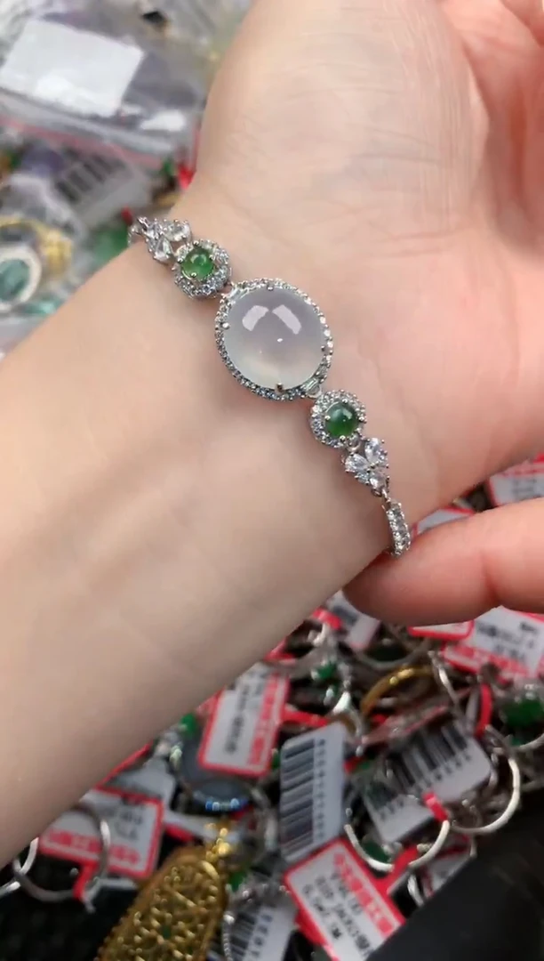 银S925镶嵌戒指翡翠222                6