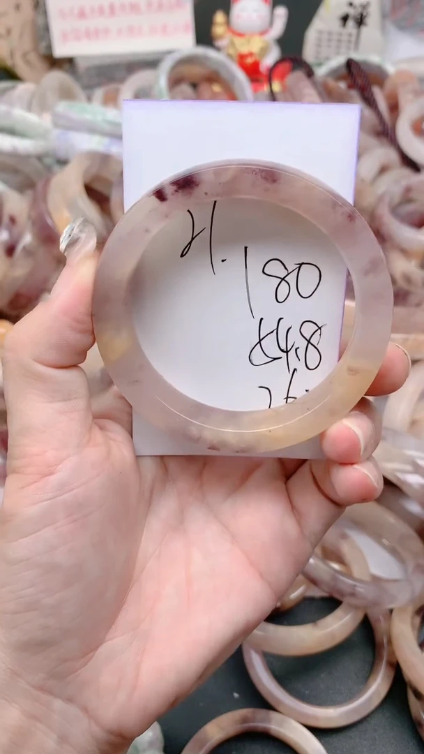 未镶嵌手镯石英质玉180