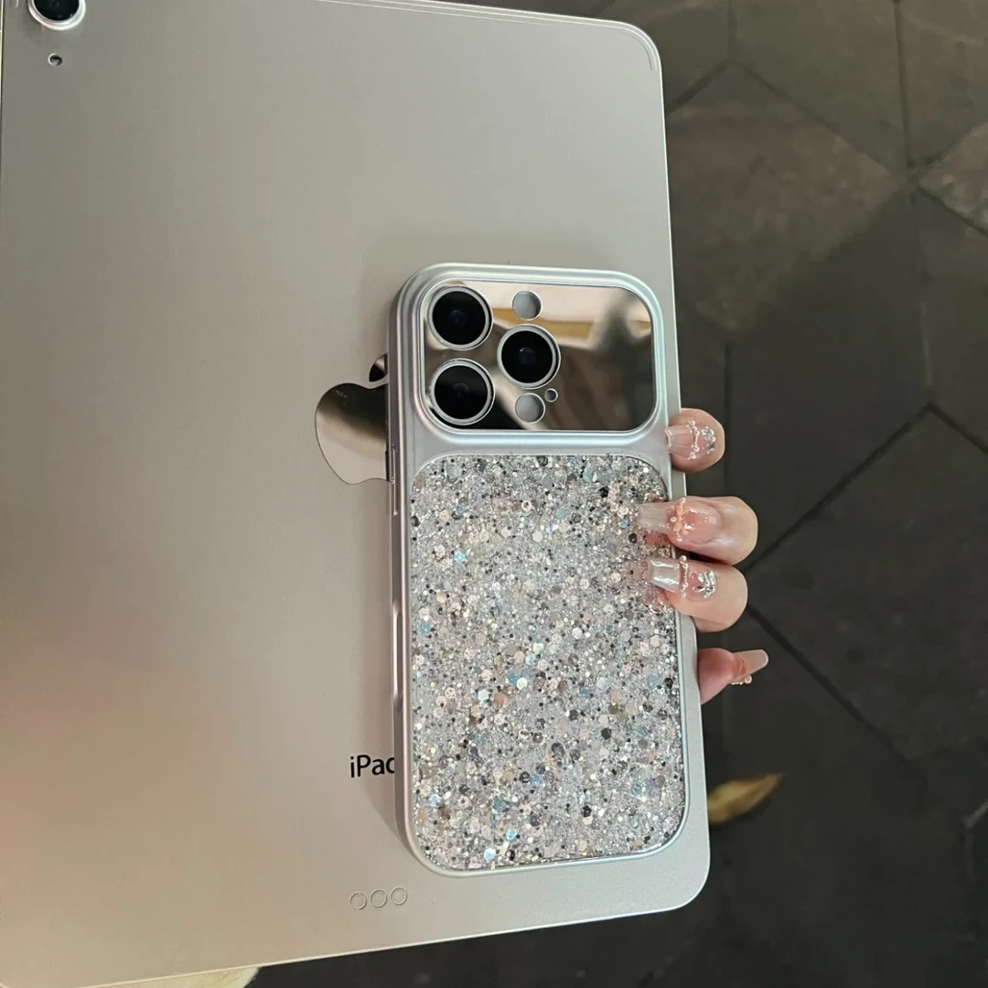 个性秒变17滴胶闪片手机壳适用于iPhone17promax