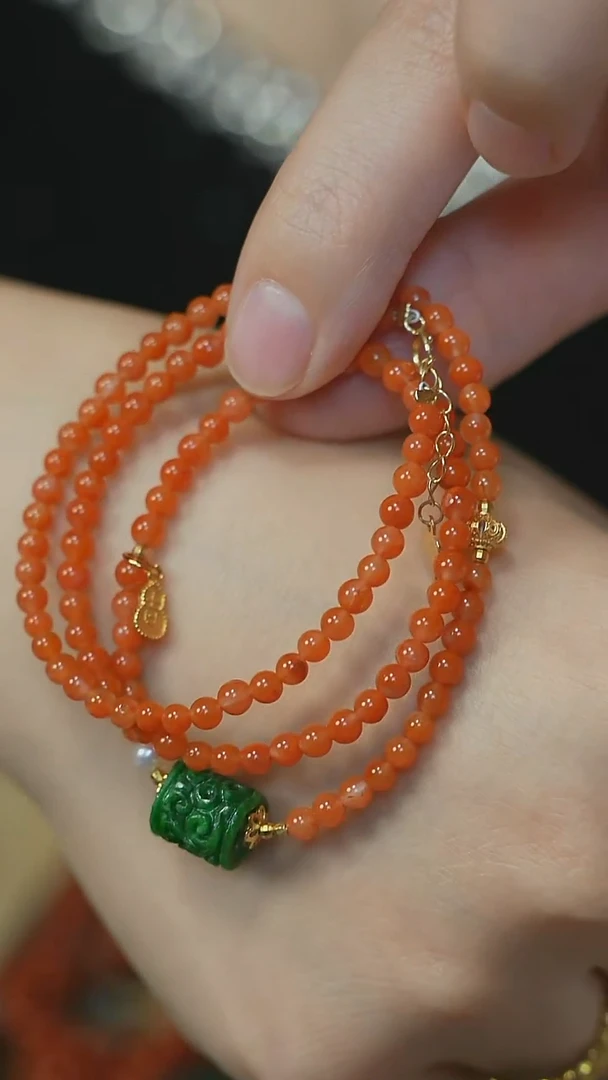 颈饰未镶嵌南红玛瑙AA/南红颈饰