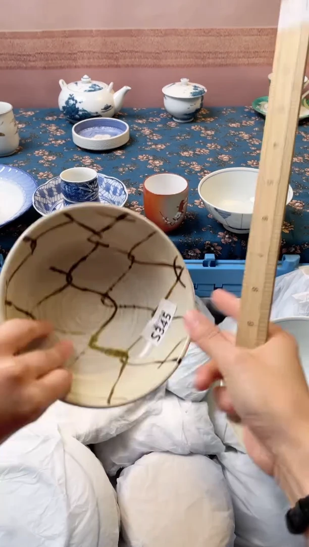 杯周***床瓷器瓷器S345