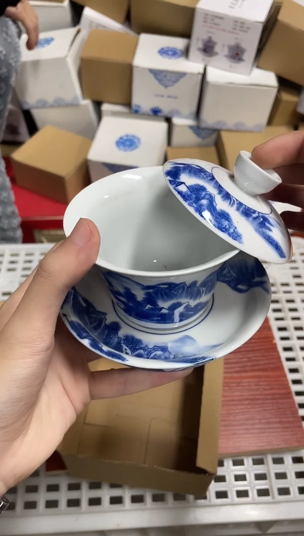 精美盖碗便宜清了