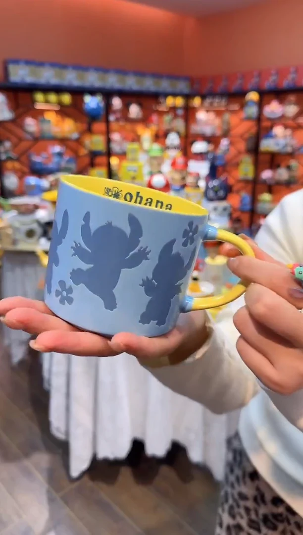 瓷片@@陶瓷杯史迪仔杯子