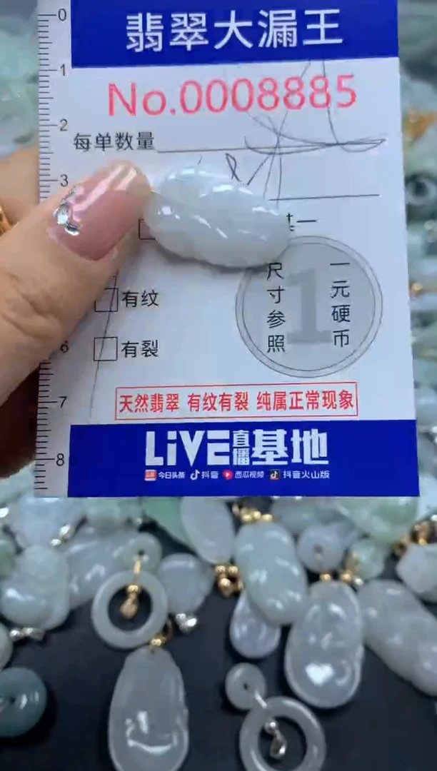颈饰未镶嵌翡翠8885