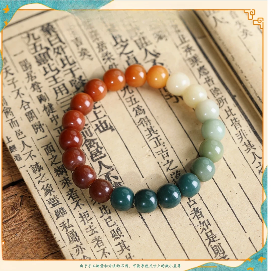 【惊喜】----多宝渐变菩提手串一条-（po）