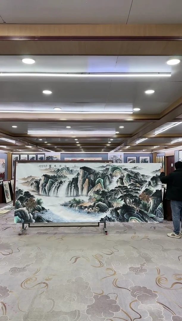 绘画一-邵明义-大丈二-山水国画