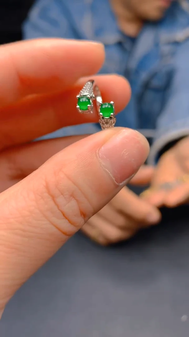 【闪购商品】翡翠戒指未镶嵌0766626007/多样性发一