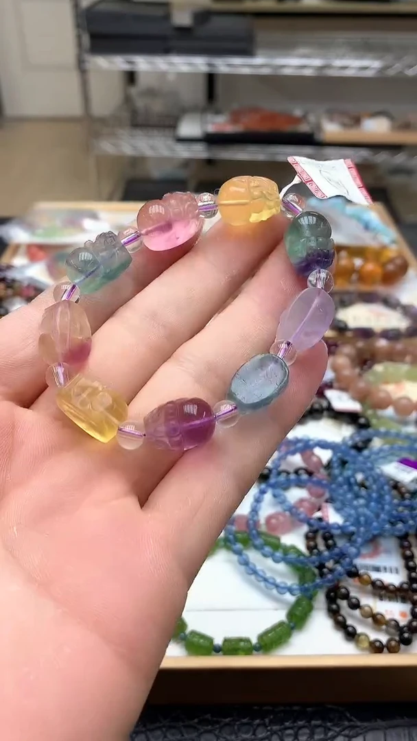 【闪购商品】萤石手链未镶嵌手链20